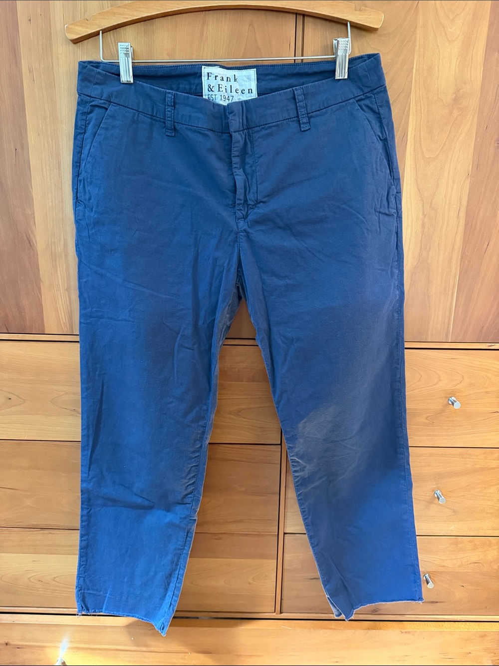 Frank & Eileen Women’s Deep Navy Chino Pants
